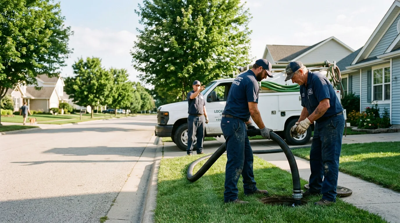 Emergency Septic Service in Tipp City, OH